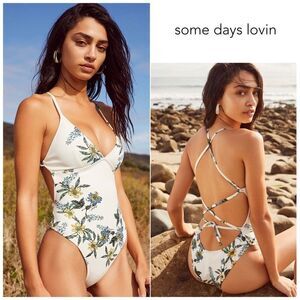 New. Some days lovin swimsuit. XS
